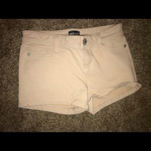 khaki shorts